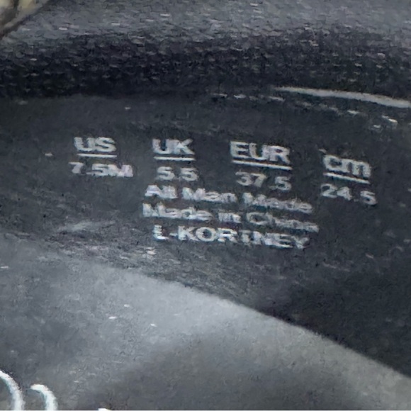 Franco Sarto Kortney Leather Snakeskin Print Block Heel Ankle Bootie Size 7.5 - Picture 12 of 12